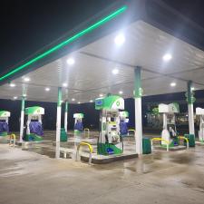 Gas-Station-Canopy-Cleaning-in-Warsaw-IN 1